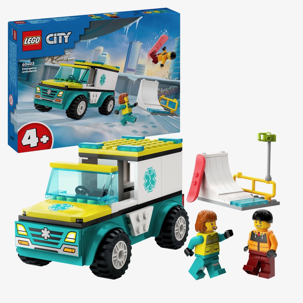 Lego 60451, City Ambulancia de Emergencias