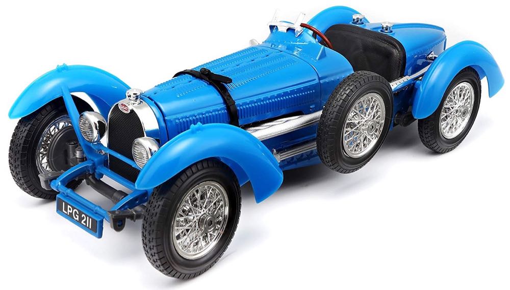 BURAGO-COCHE METAL 1:18 GT-BUGATTI TYPE 59