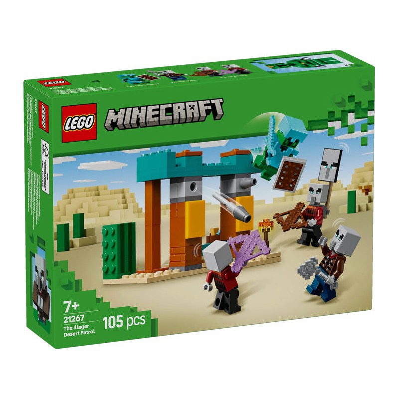 LEGO Minecraft, La Patrulla del Desierto de los Ma