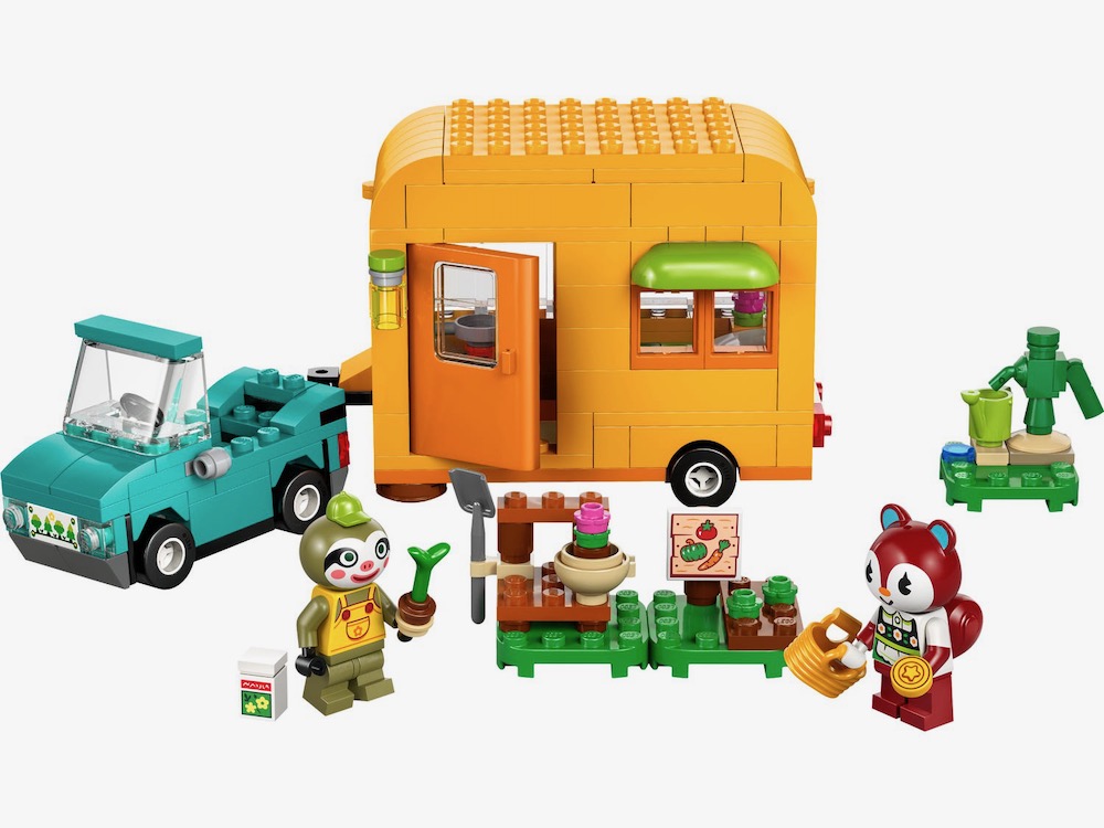 LEGO Animal Crossing, Caravana de Gandulio y tiend